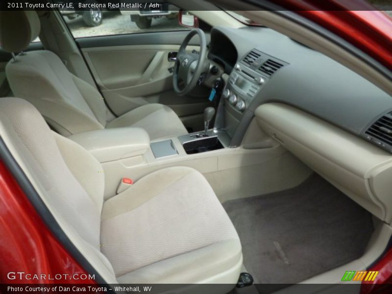 Barcelona Red Metallic / Ash 2011 Toyota Camry LE
