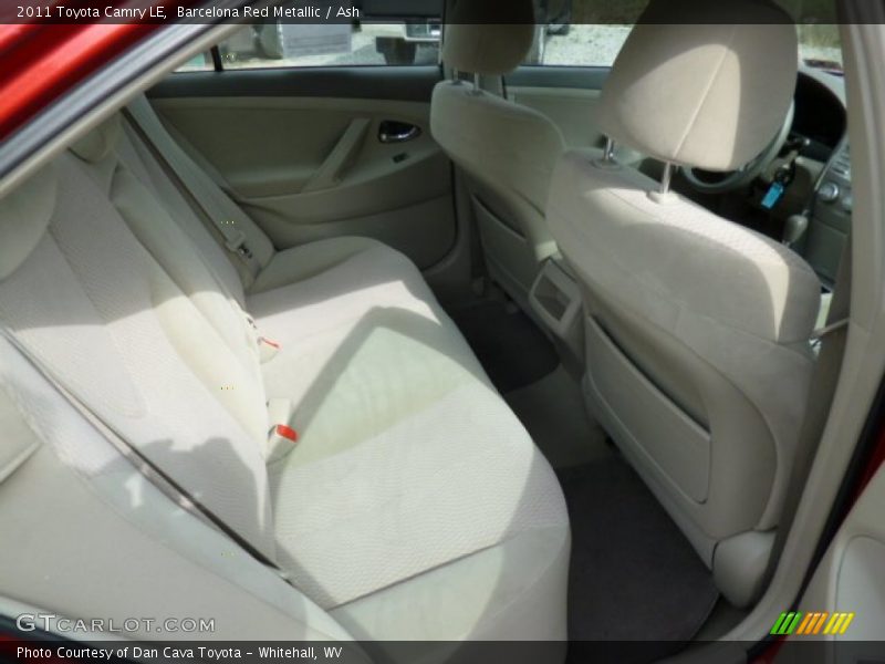 Barcelona Red Metallic / Ash 2011 Toyota Camry LE