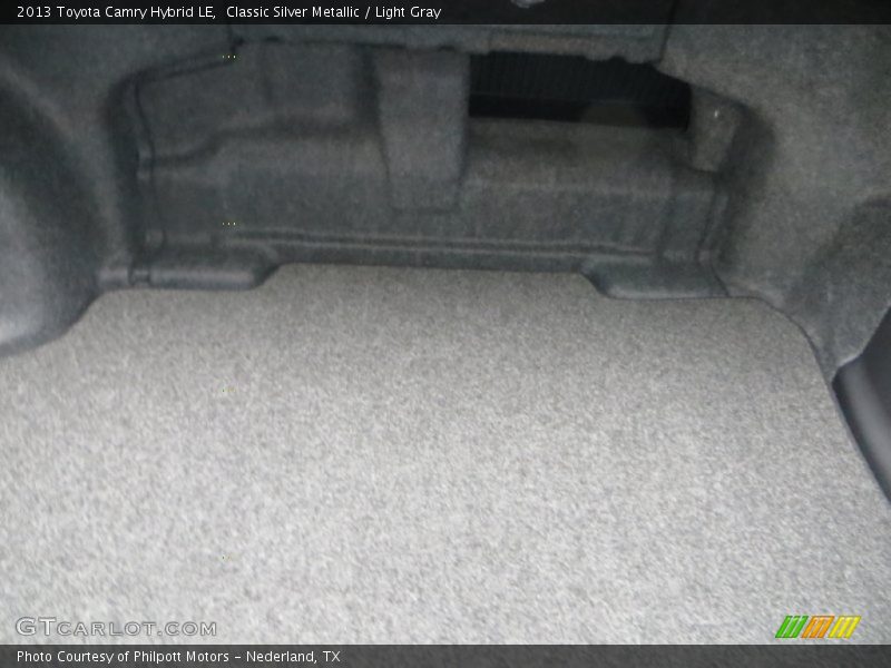 Classic Silver Metallic / Light Gray 2013 Toyota Camry Hybrid LE