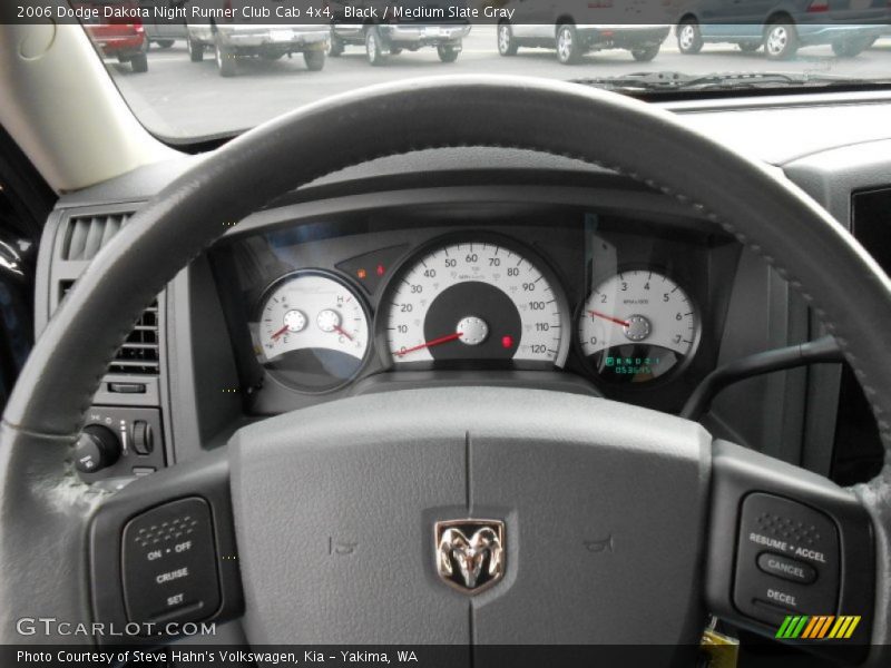 Black / Medium Slate Gray 2006 Dodge Dakota Night Runner Club Cab 4x4