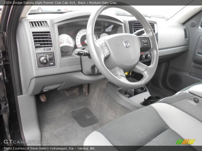 Black / Medium Slate Gray 2006 Dodge Dakota Night Runner Club Cab 4x4