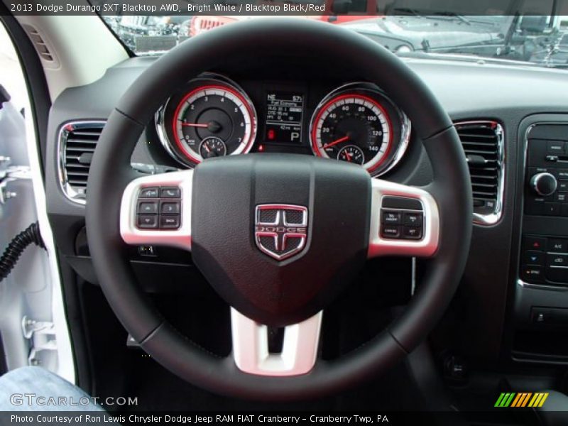  2013 Durango SXT Blacktop AWD Steering Wheel