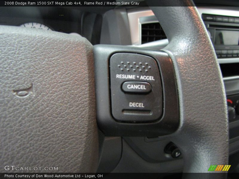 Flame Red / Medium Slate Gray 2008 Dodge Ram 1500 SXT Mega Cab 4x4