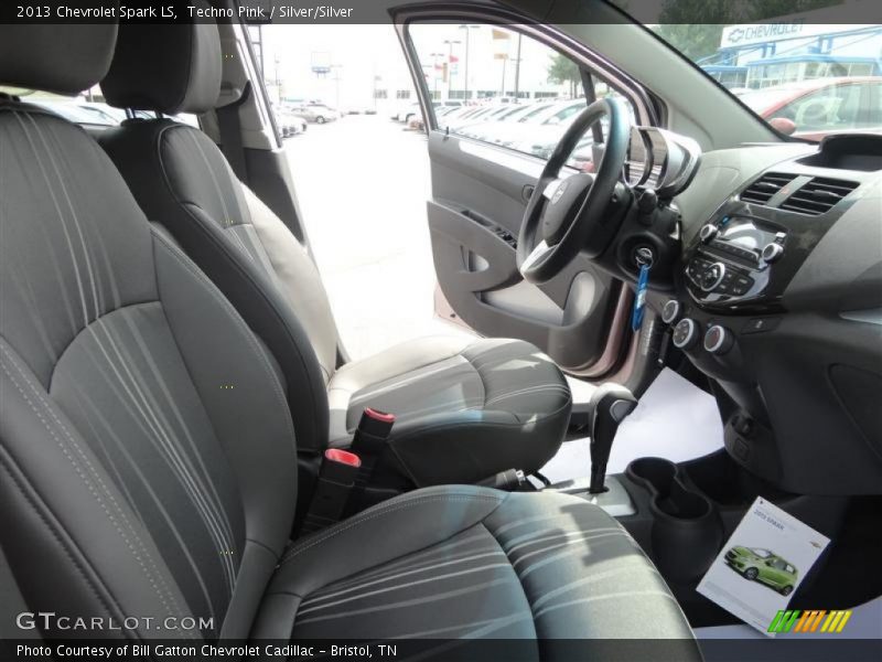 Techno Pink / Silver/Silver 2013 Chevrolet Spark LS