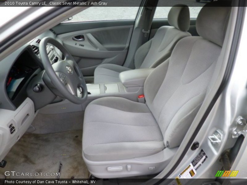 Classic Silver Metallic / Ash Gray 2010 Toyota Camry LE