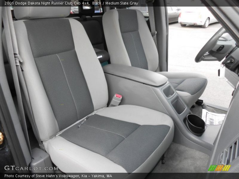 Black / Medium Slate Gray 2006 Dodge Dakota Night Runner Club Cab 4x4