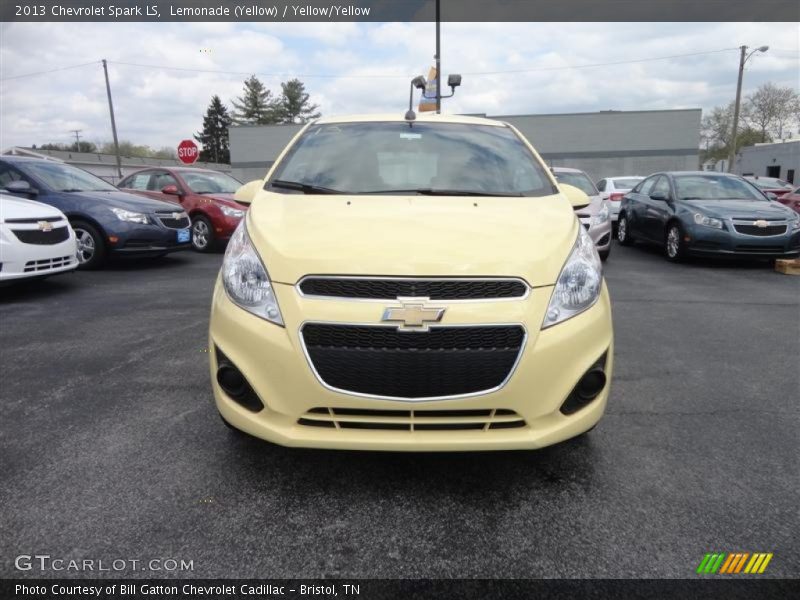 Lemonade (Yellow) / Yellow/Yellow 2013 Chevrolet Spark LS