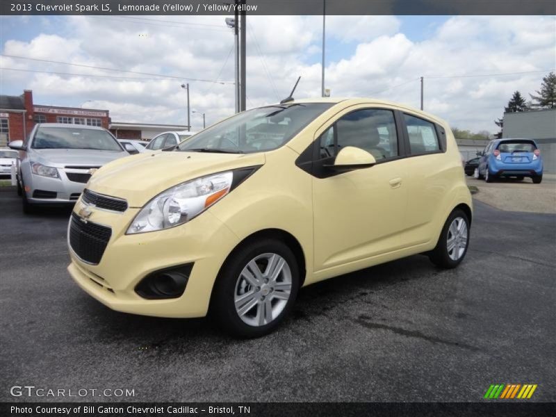 Lemonade (Yellow) / Yellow/Yellow 2013 Chevrolet Spark LS