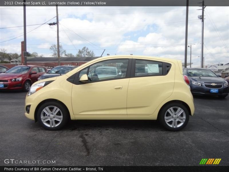 Lemonade (Yellow) / Yellow/Yellow 2013 Chevrolet Spark LS