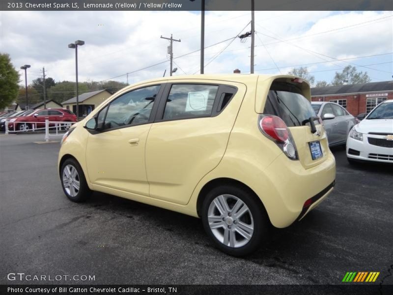 Lemonade (Yellow) / Yellow/Yellow 2013 Chevrolet Spark LS
