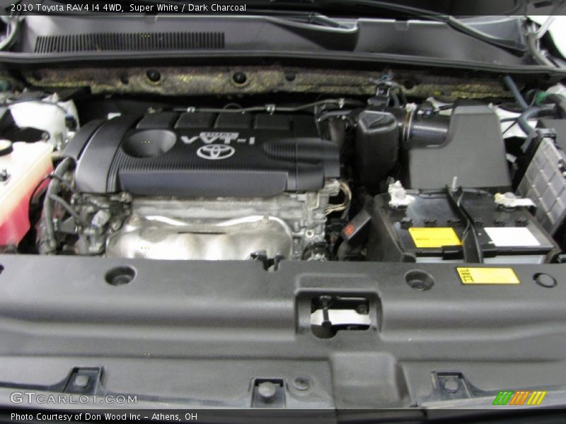 Super White / Dark Charcoal 2010 Toyota RAV4 I4 4WD