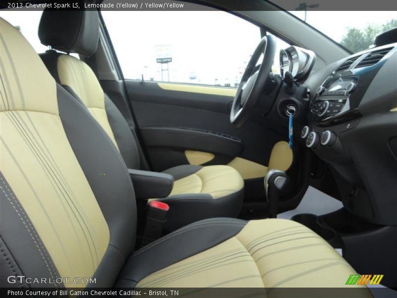 Lemonade (Yellow) / Yellow/Yellow 2013 Chevrolet Spark LS