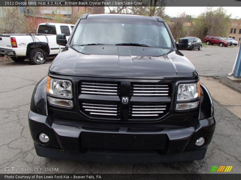 Brilliant Black Crystal Pearl / Dark Slate Gray 2011 Dodge Nitro Heat 4.0 4x4