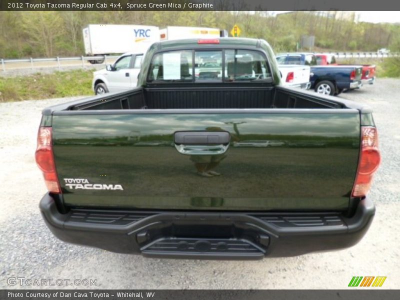 Spruce Green Mica / Graphite 2012 Toyota Tacoma Regular Cab 4x4