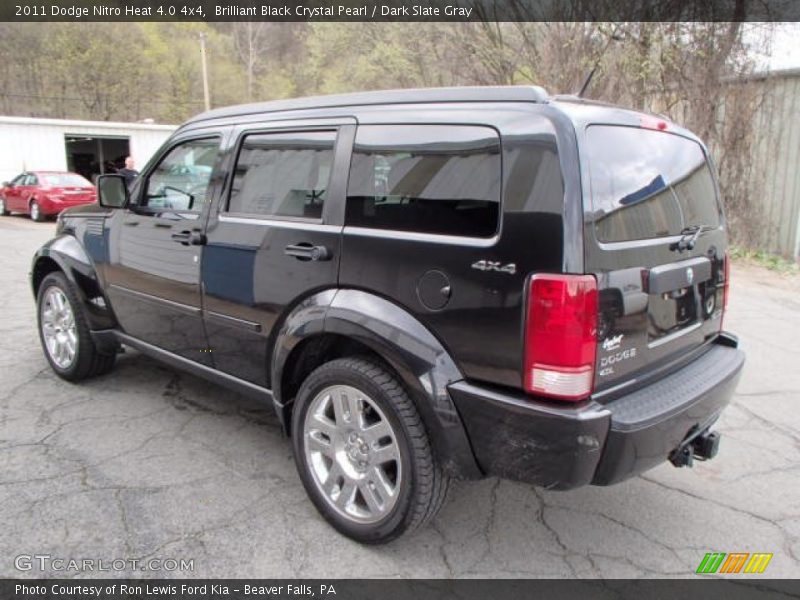 Brilliant Black Crystal Pearl / Dark Slate Gray 2011 Dodge Nitro Heat 4.0 4x4