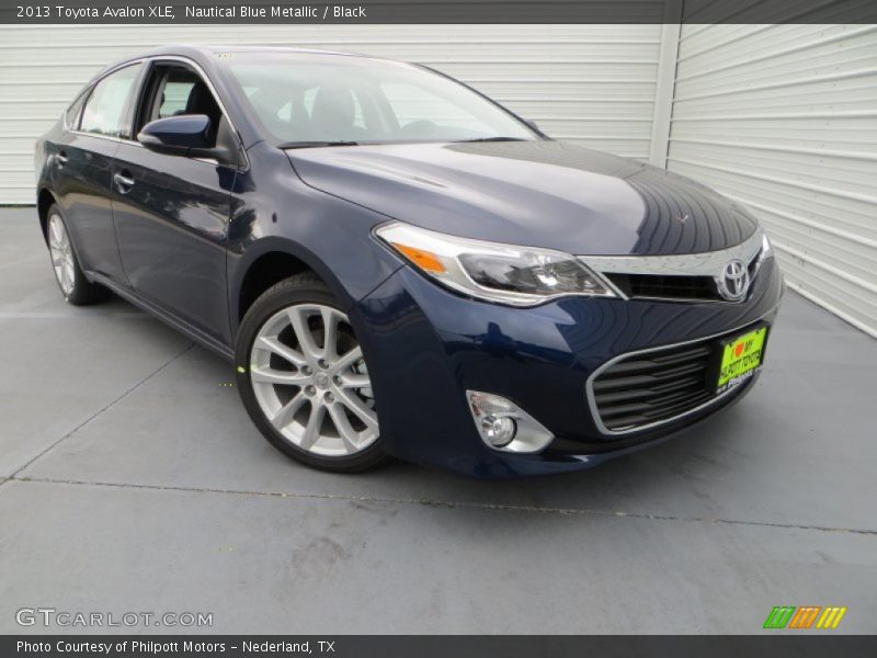 Nautical Blue Metallic / Black 2013 Toyota Avalon XLE