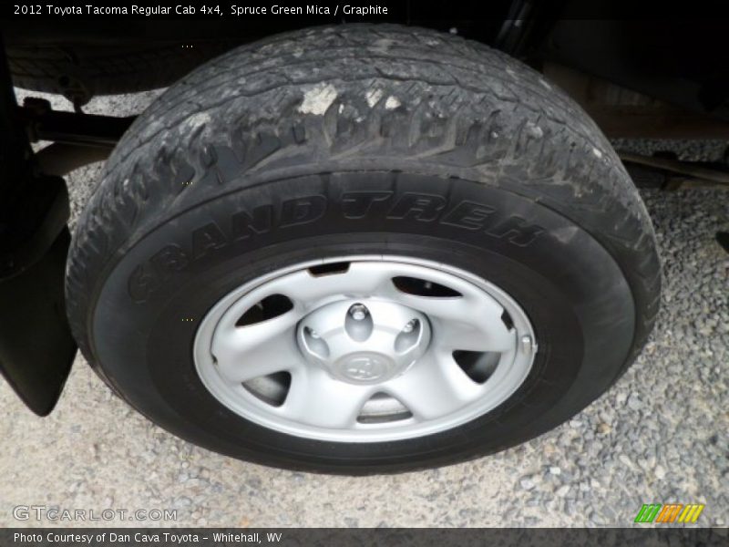 Spruce Green Mica / Graphite 2012 Toyota Tacoma Regular Cab 4x4
