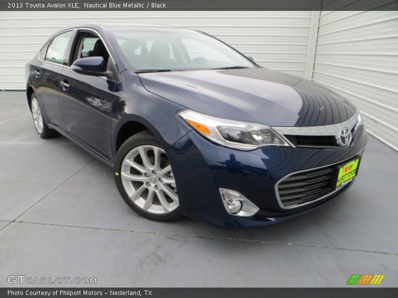 Nautical Blue Metallic / Black 2013 Toyota Avalon XLE
