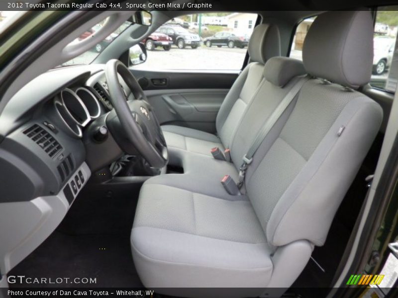 2012 Tacoma Regular Cab 4x4 Graphite Interior