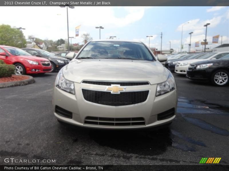 Champagne Silver Metallic / Jet Black 2013 Chevrolet Cruze LT