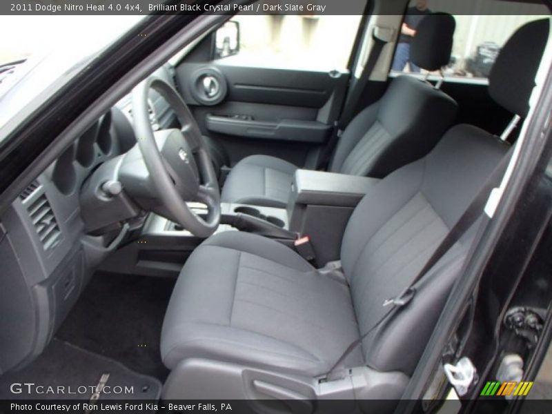 Brilliant Black Crystal Pearl / Dark Slate Gray 2011 Dodge Nitro Heat 4.0 4x4