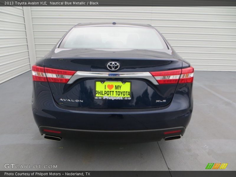 Nautical Blue Metallic / Black 2013 Toyota Avalon XLE