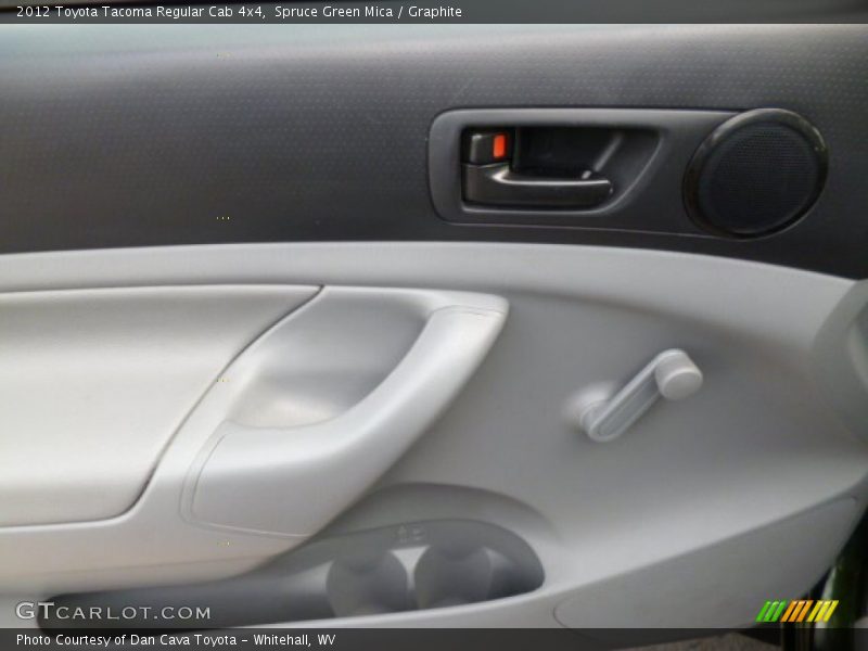 Spruce Green Mica / Graphite 2012 Toyota Tacoma Regular Cab 4x4