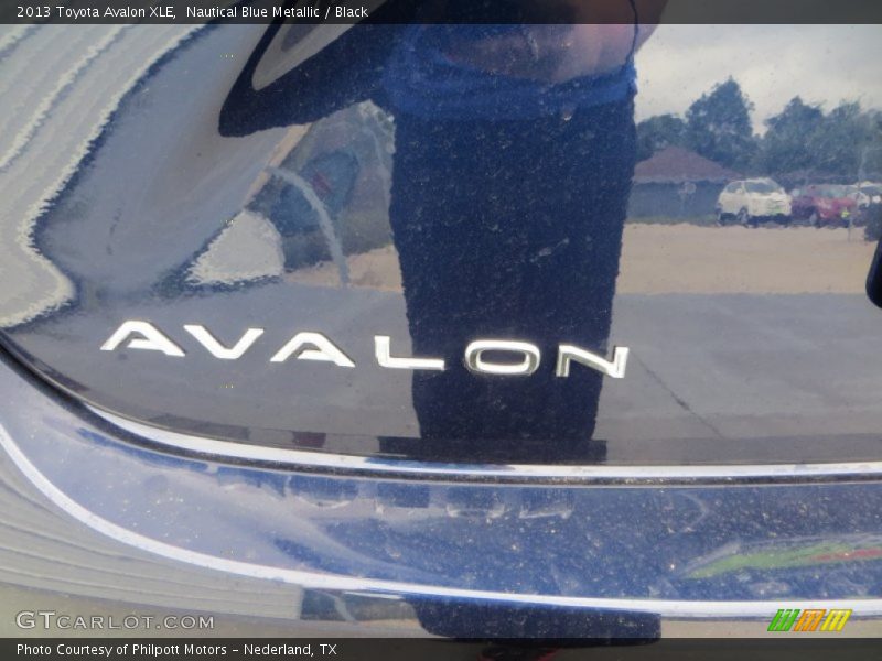 Nautical Blue Metallic / Black 2013 Toyota Avalon XLE