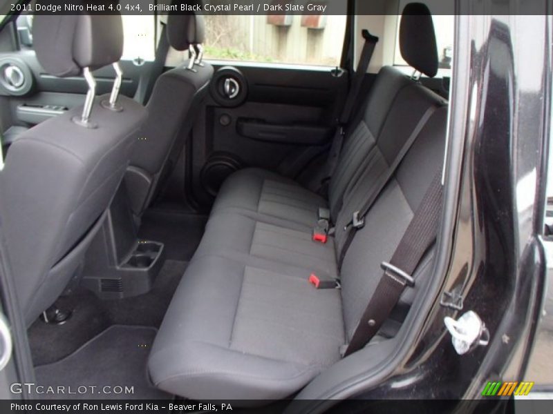 Brilliant Black Crystal Pearl / Dark Slate Gray 2011 Dodge Nitro Heat 4.0 4x4