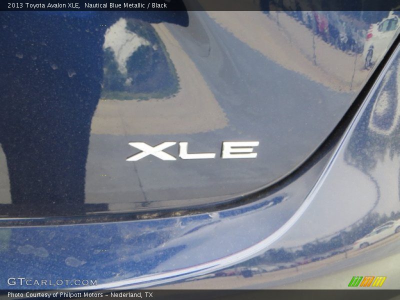 Nautical Blue Metallic / Black 2013 Toyota Avalon XLE