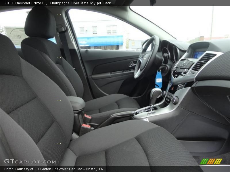 Champagne Silver Metallic / Jet Black 2013 Chevrolet Cruze LT
