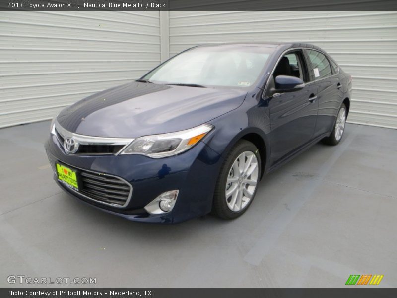 Nautical Blue Metallic / Black 2013 Toyota Avalon XLE