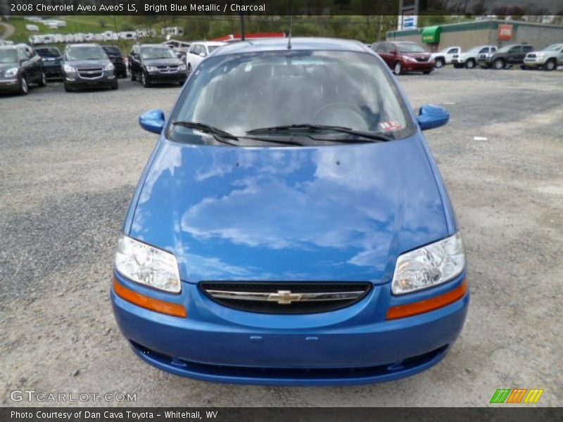 Bright Blue Metallic / Charcoal 2008 Chevrolet Aveo Aveo5 LS