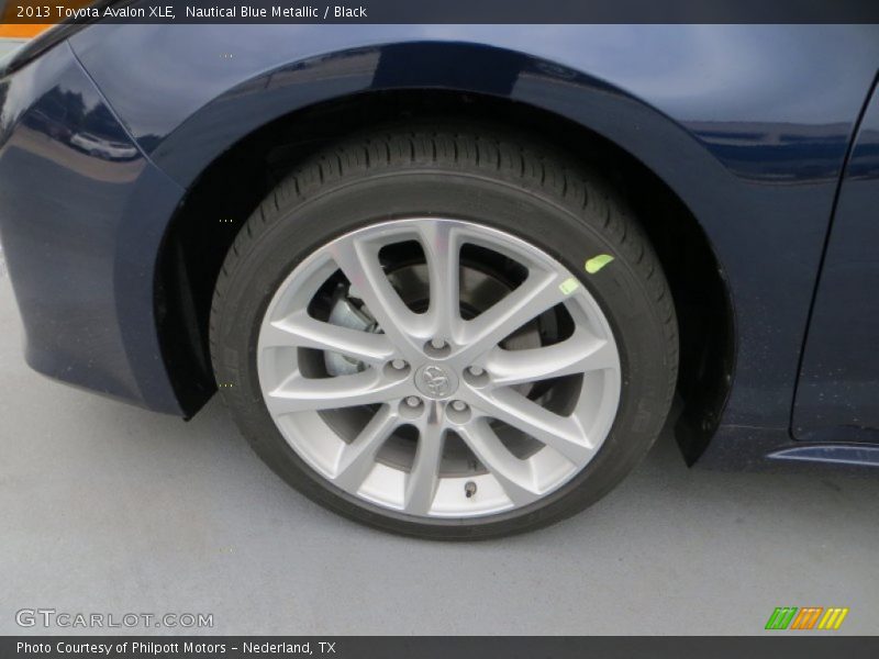Nautical Blue Metallic / Black 2013 Toyota Avalon XLE