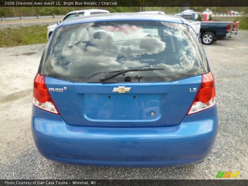 Bright Blue Metallic / Charcoal 2008 Chevrolet Aveo Aveo5 LS