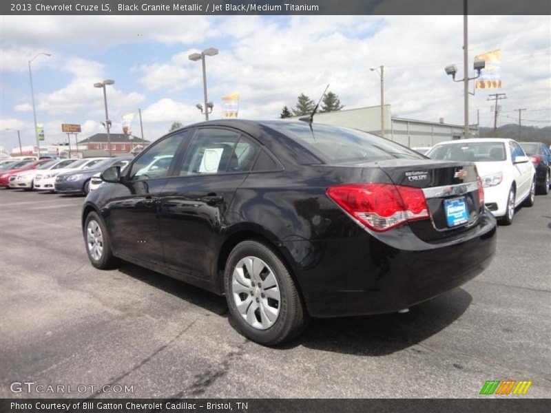 Black Granite Metallic / Jet Black/Medium Titanium 2013 Chevrolet Cruze LS