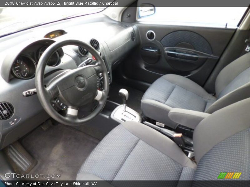 Charcoal Interior - 2008 Aveo Aveo5 LS 