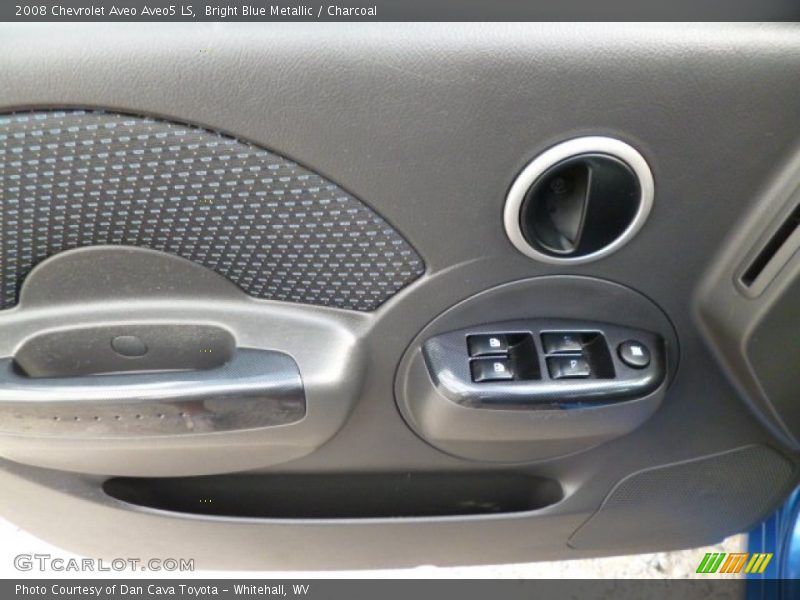Bright Blue Metallic / Charcoal 2008 Chevrolet Aveo Aveo5 LS