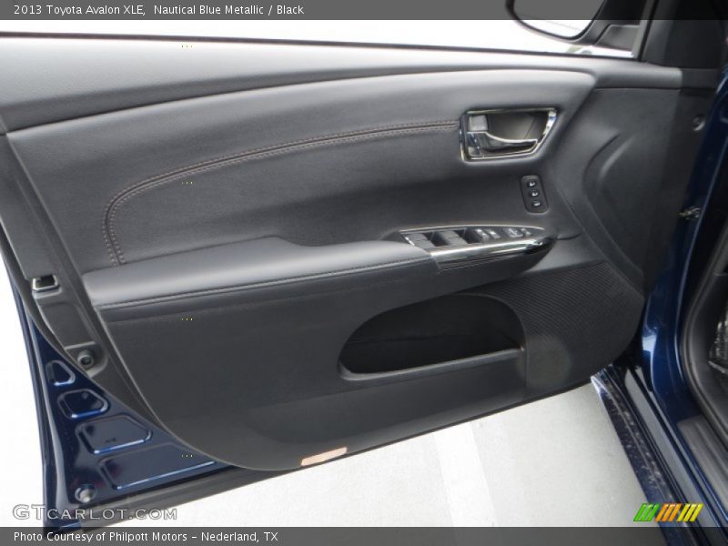 Nautical Blue Metallic / Black 2013 Toyota Avalon XLE