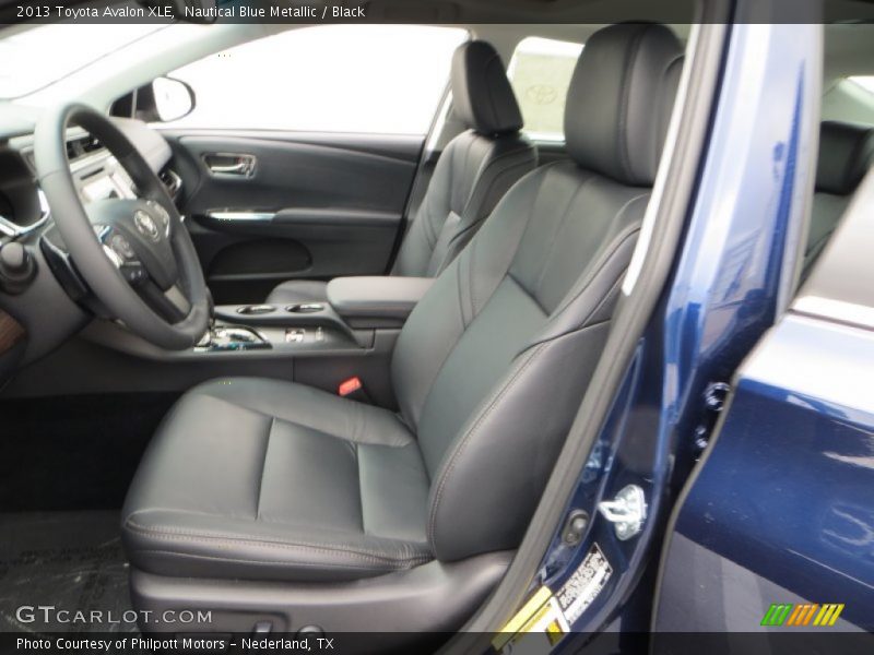 Nautical Blue Metallic / Black 2013 Toyota Avalon XLE