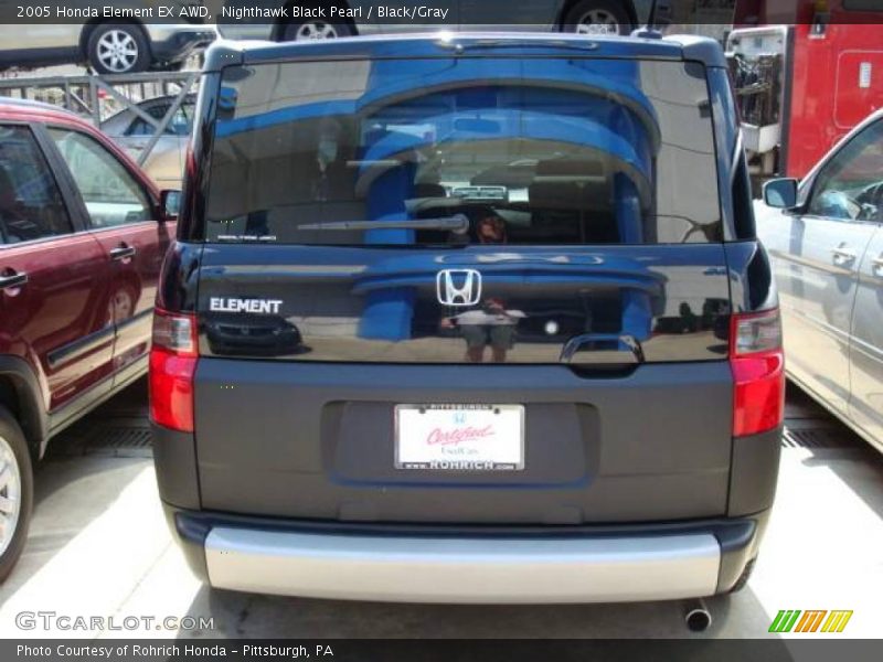 Nighthawk Black Pearl / Black/Gray 2005 Honda Element EX AWD