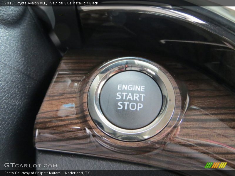Nautical Blue Metallic / Black 2013 Toyota Avalon XLE