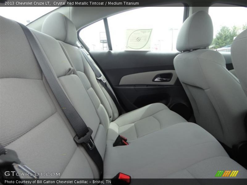Crystal Red Metallic Tintcoat / Medium Titanium 2013 Chevrolet Cruze LT