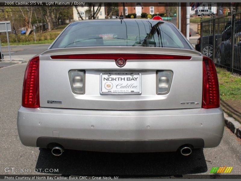 Light Platinum / Ebony 2006 Cadillac STS V8