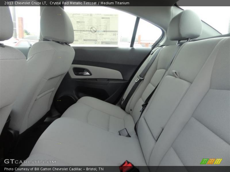 Crystal Red Metallic Tintcoat / Medium Titanium 2013 Chevrolet Cruze LT