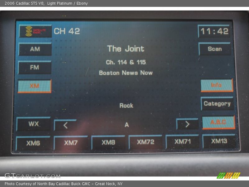 Light Platinum / Ebony 2006 Cadillac STS V8