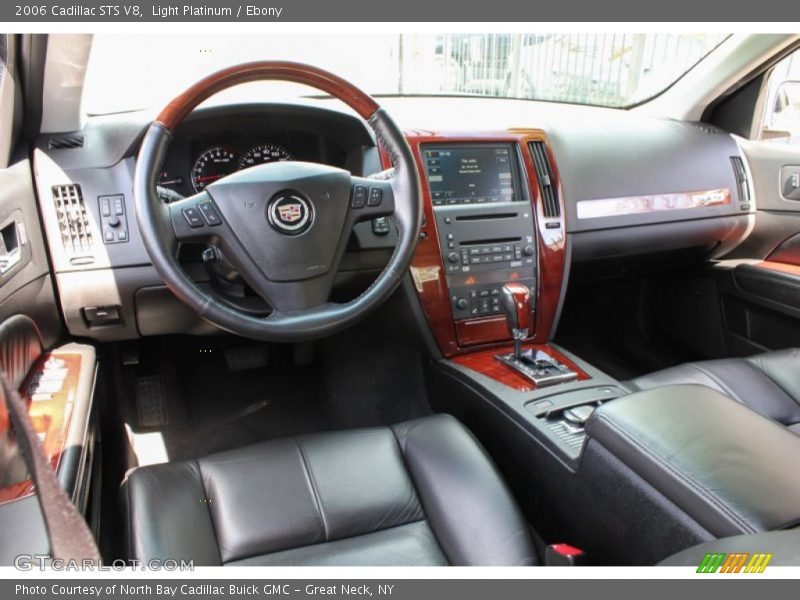 Light Platinum / Ebony 2006 Cadillac STS V8