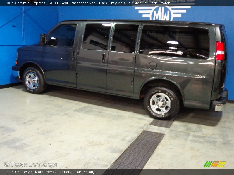 Dark Gray Metallic / Medium Dark Pewter 2004 Chevrolet Express 1500 LS AWD Passenger Van