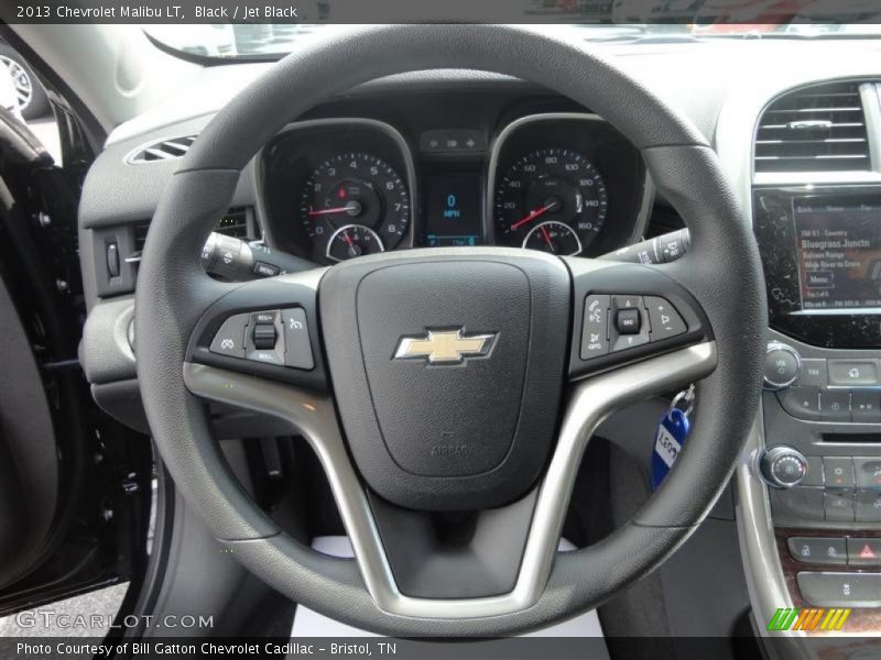 Black / Jet Black 2013 Chevrolet Malibu LT