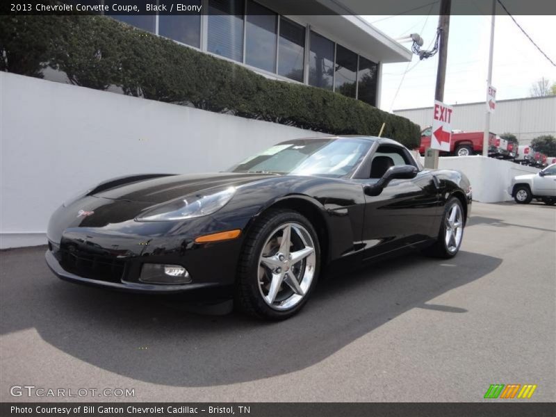 Black / Ebony 2013 Chevrolet Corvette Coupe